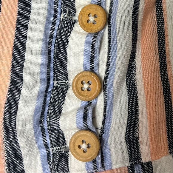 Free People Stripped Flowy Midi Dress - Picture 10 of 13